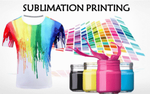 sublimation printing for full-colour branding on apparel and merchandise