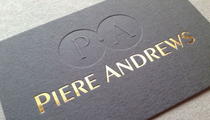 Premium Print Finishes Including Gold Foil Stamping, Embossing, And Spot Uv On Branded Stationery
