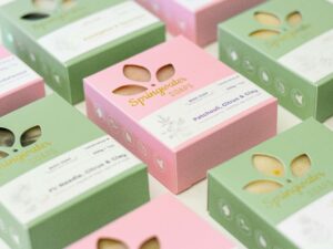 premium branded packaging design with custom boxes, inserts, and labels