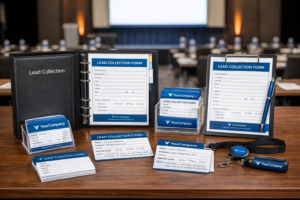 lead collection cards and forms for events